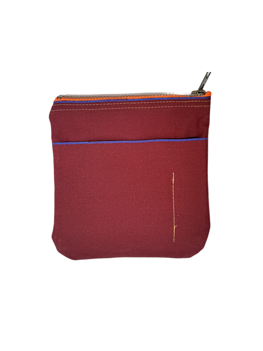 Maroon Japanese Mill 9oz Denim Lil Buddy
